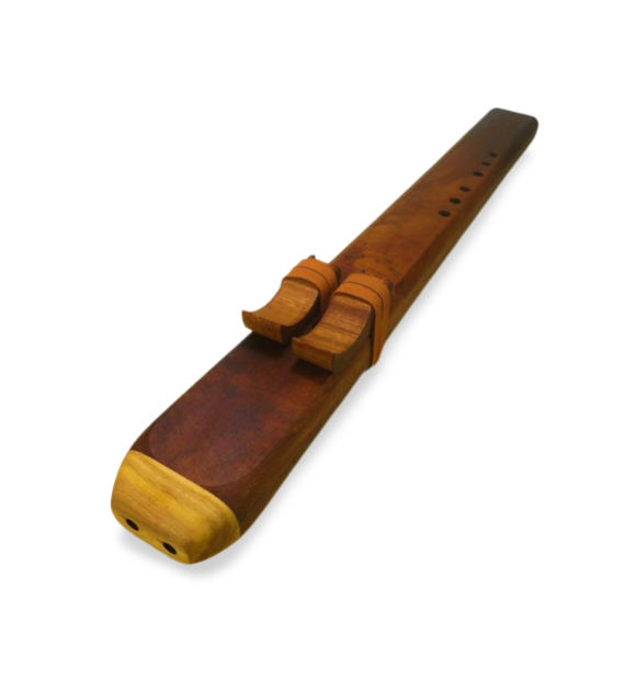 Drone Flute E 432Hz Mahagoni