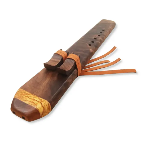 Indianerflöte drone flute doppelflöte double flute Native American Flute